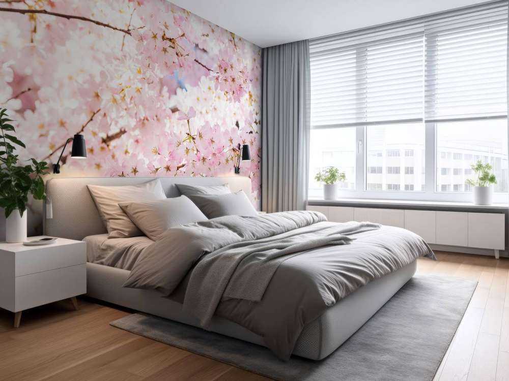 Dichtbegroeide bloesems