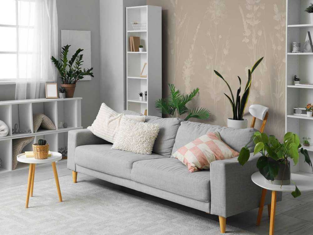 Lavender Glade Seamless Taupe