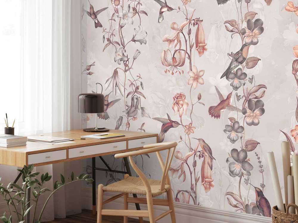 Meadow and Garden Flowers Old Pink