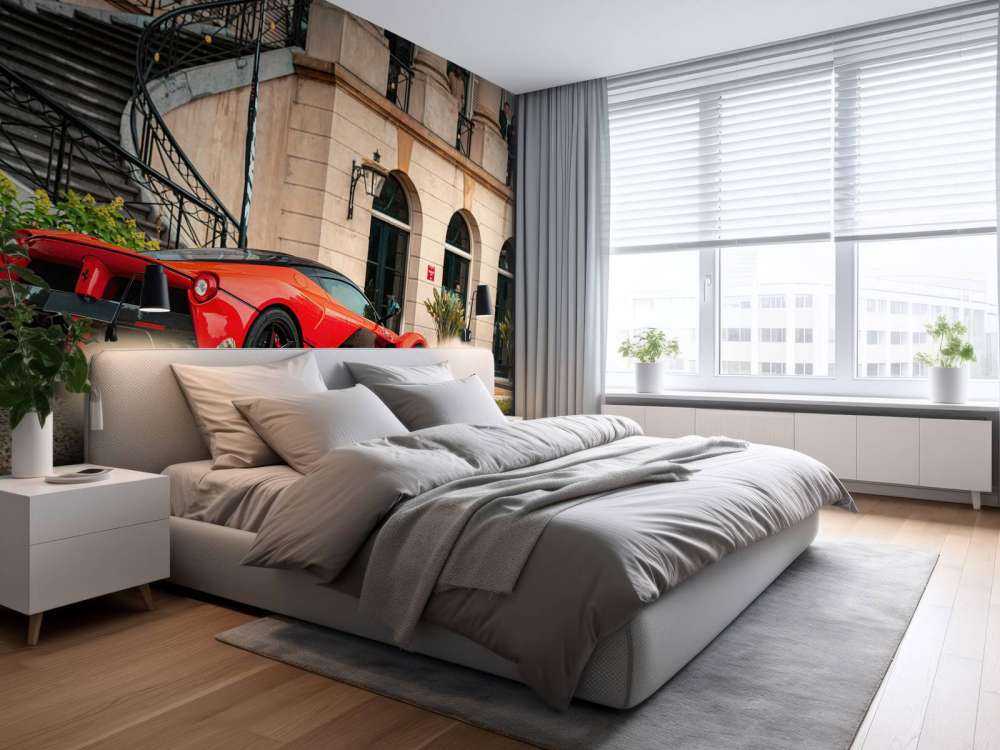 Ferrari laFerrari by luxury villa