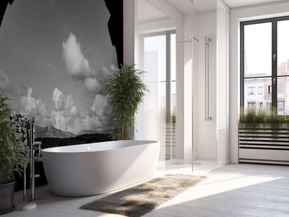 Patara Antique Theatre in zwart-wit