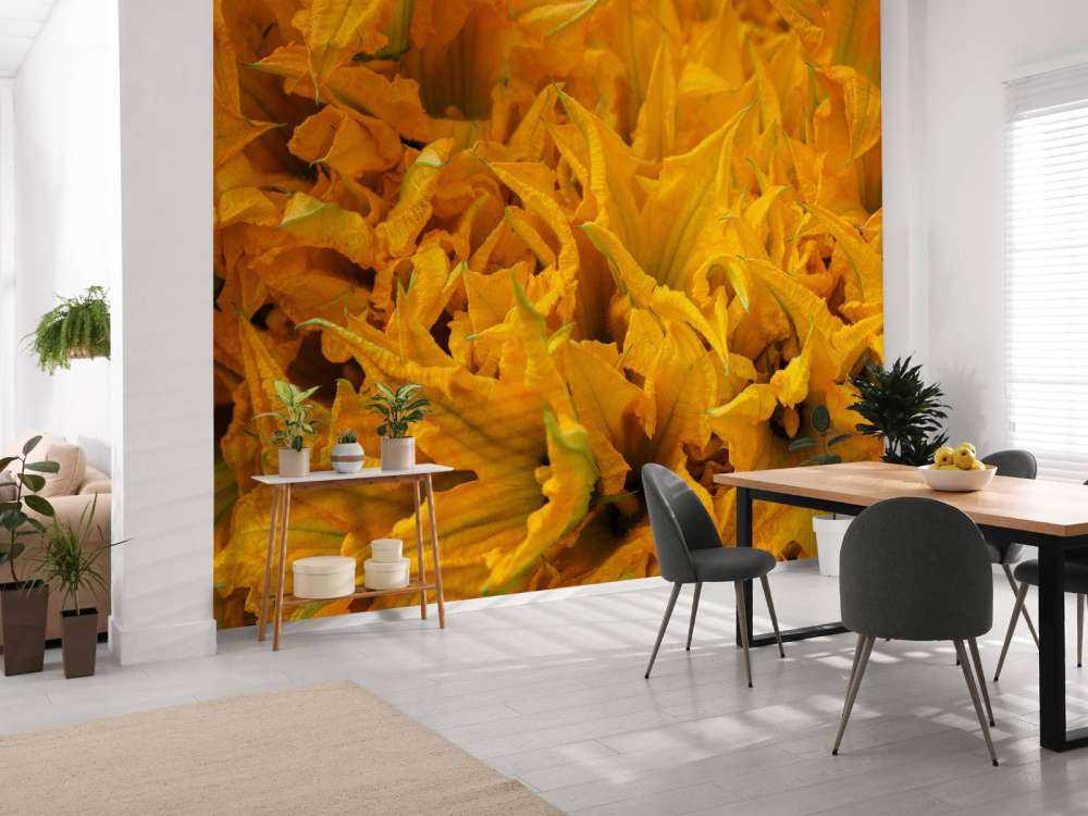 Close-up gele bloemen