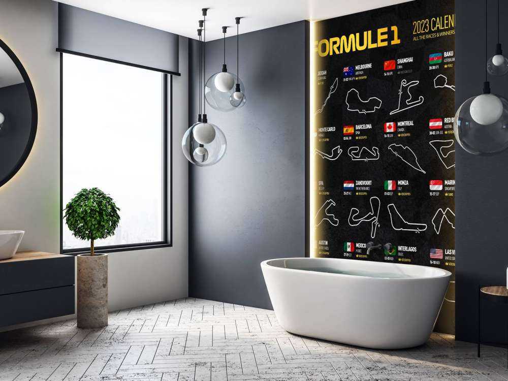 Formula 1 2023 - Winners map