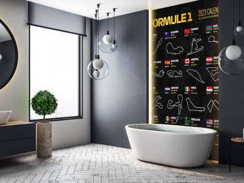 Formula 1 2023 - Winners map