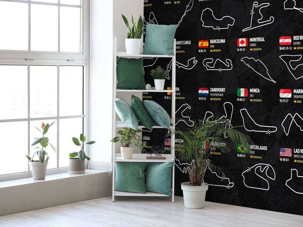 Formula 1 2023 - Winners map