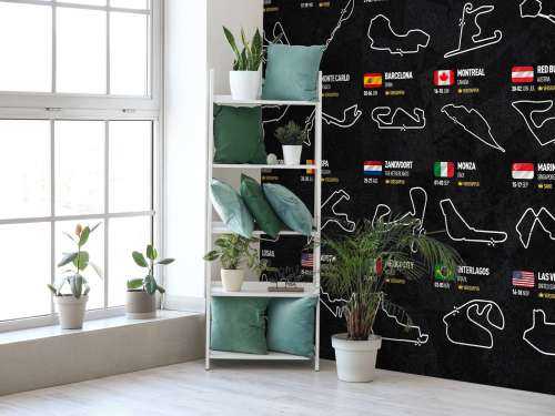 Formula 1 2023 - Winners map