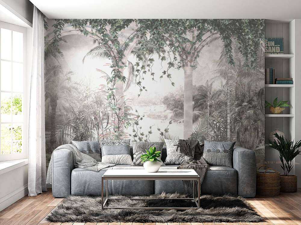 Tropical trees and leaves