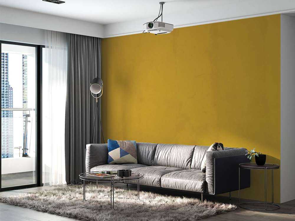 Yellow brown concrete