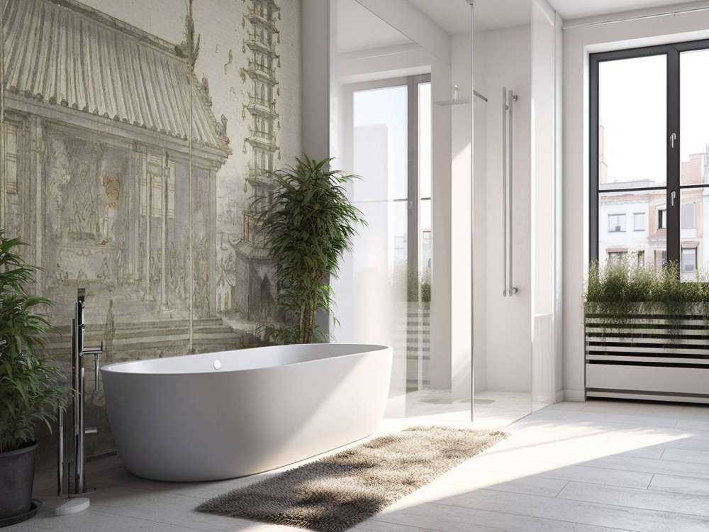 Schilderij in Aziatisch style