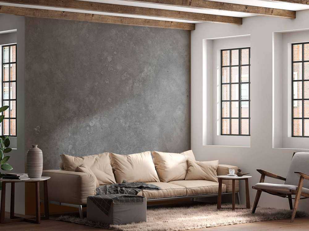Grey concrete