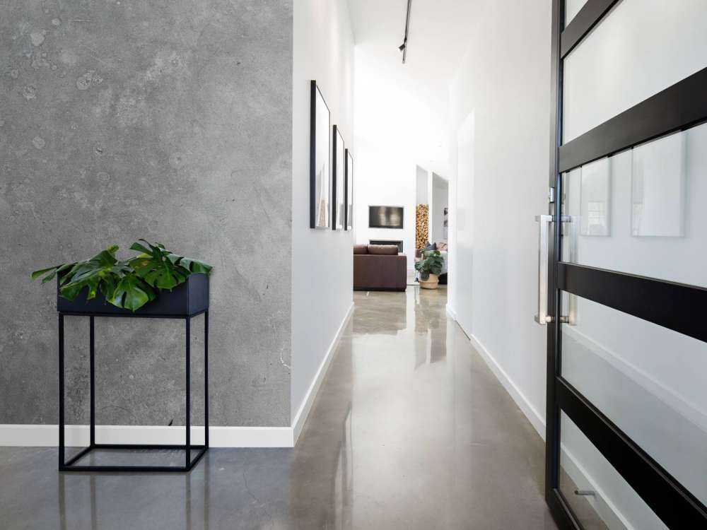 Grey concrete