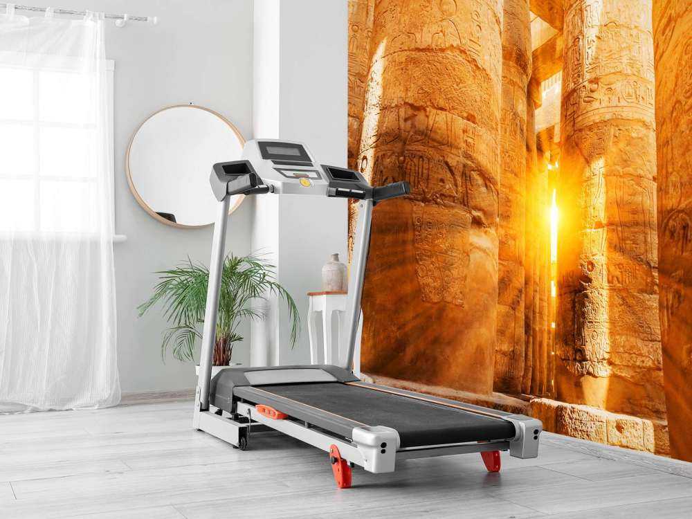 Sun through the ruins