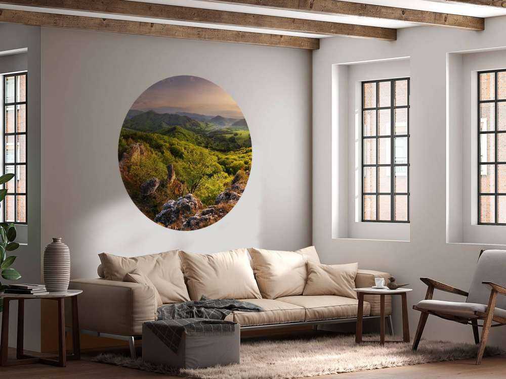 Mountain landscape in spring