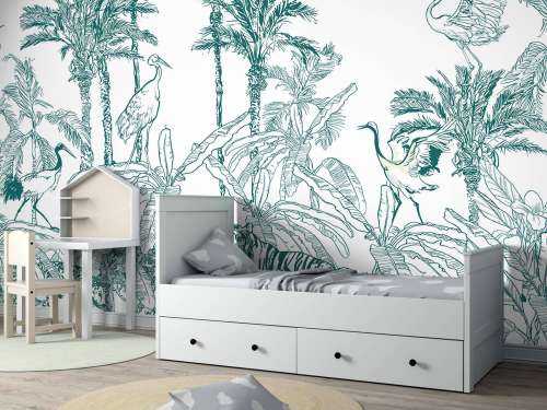 Drawn jungle
