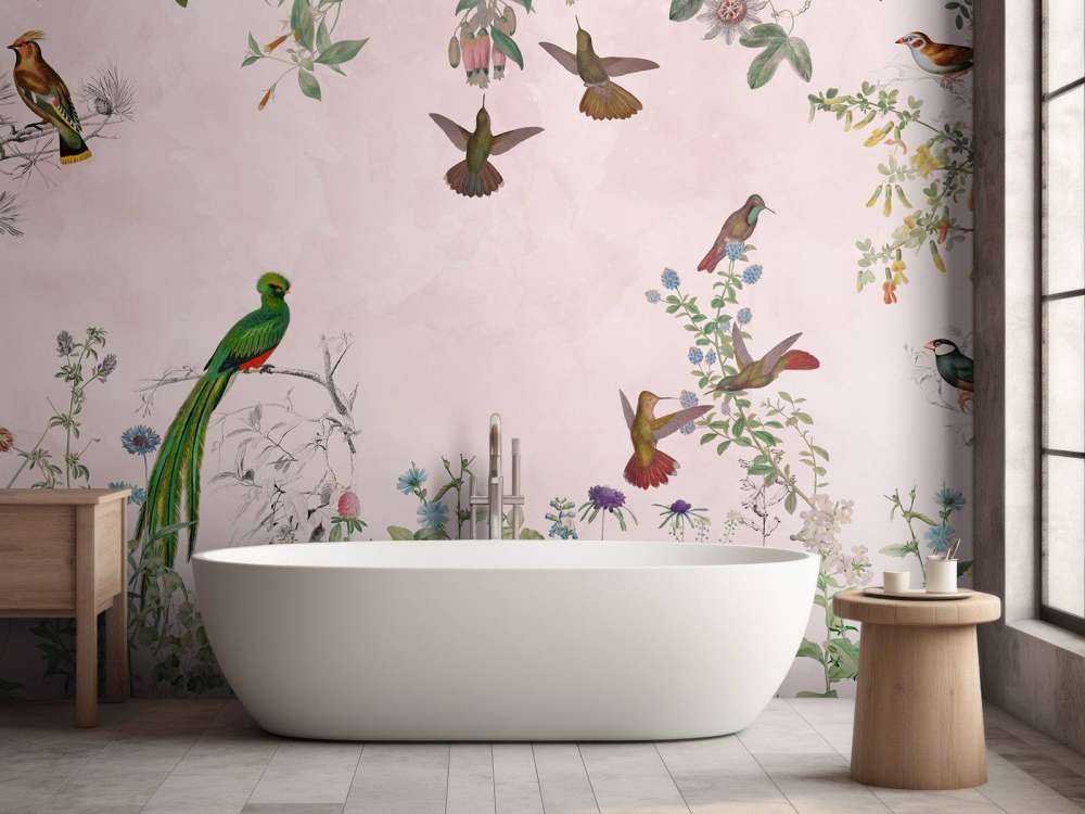 Fields Flower and Birds 3