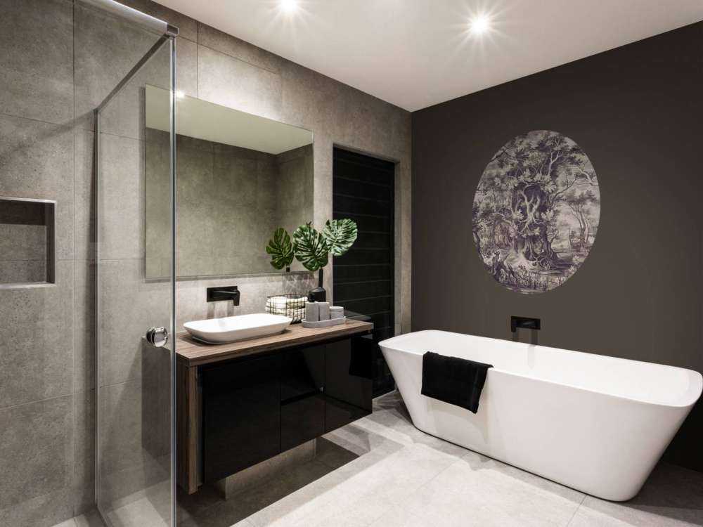 Mystical Forest in Sepia