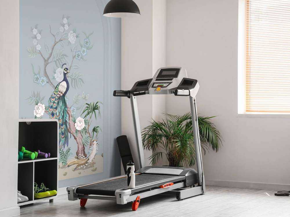 Peacock Paradise, blue