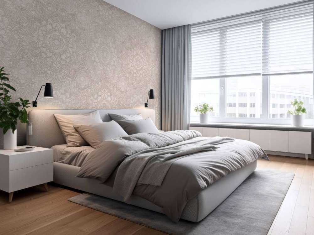 Boho Golden Mandala - beige