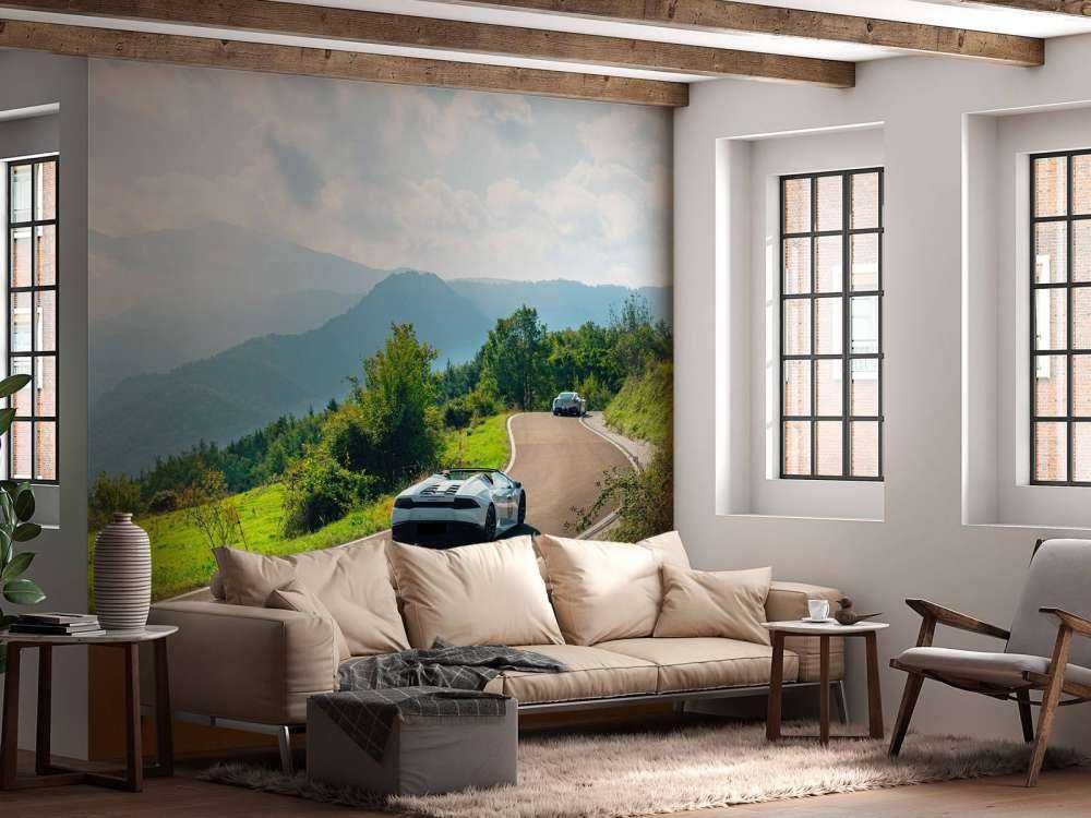 Hurricane in the mountains