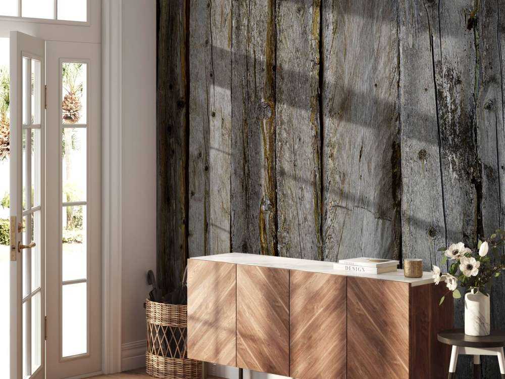 Old weathered beams