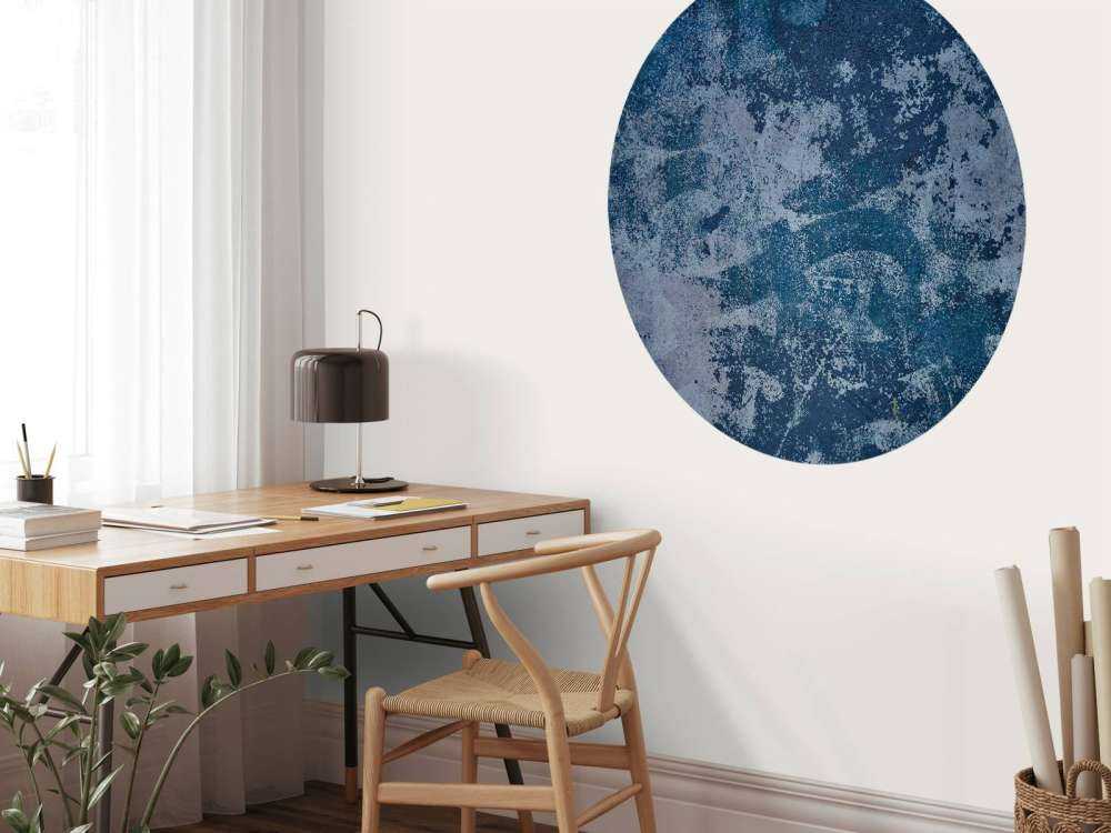 Weathered wall painting