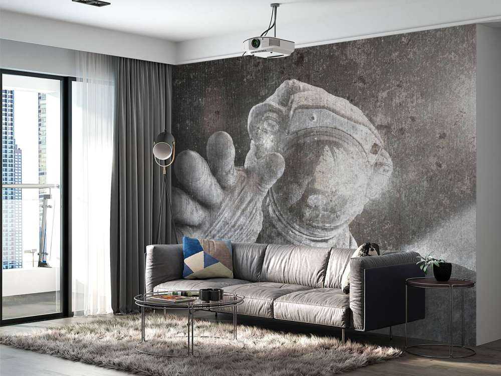 Reaching out astronaut