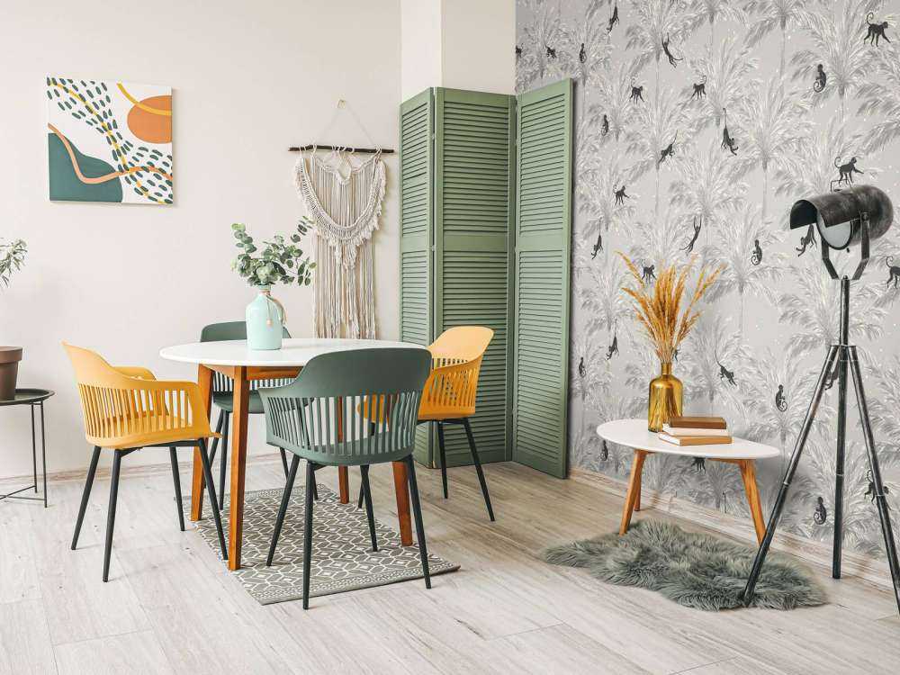 Tropical monkeys - grey