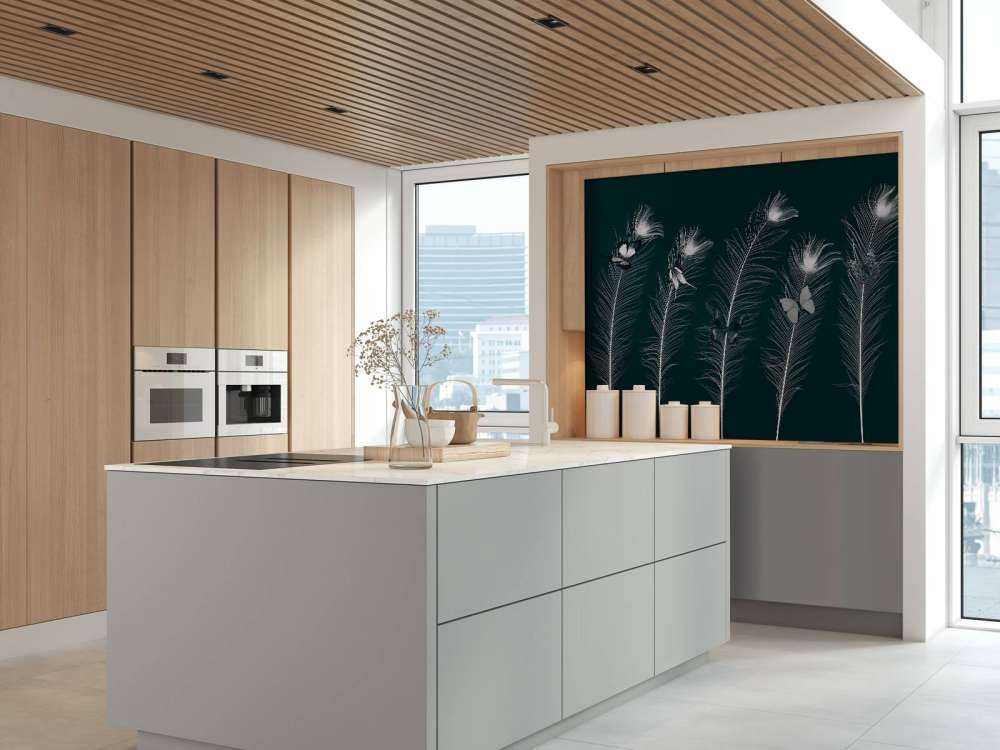 Butterflies on peacock feathers