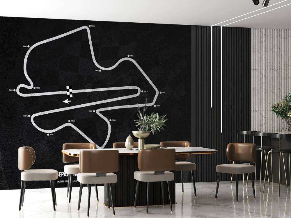 Formula 1 circuit - Sepang International Circuit - Malaysia