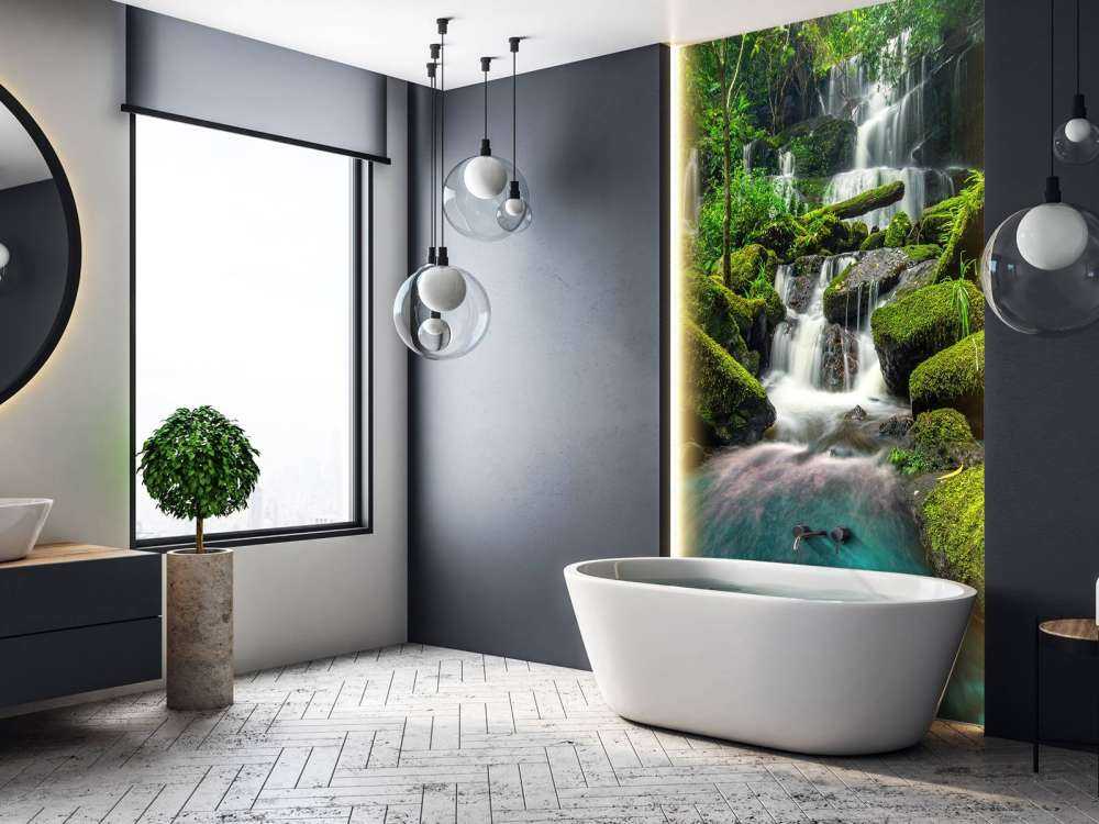 Waterfall in a jungle