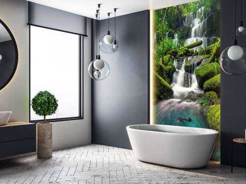 Waterfall in a jungle