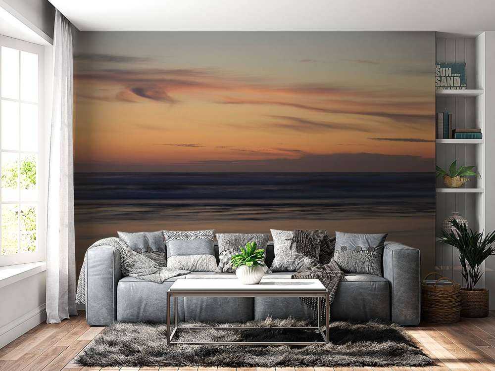 Sunset on the coast