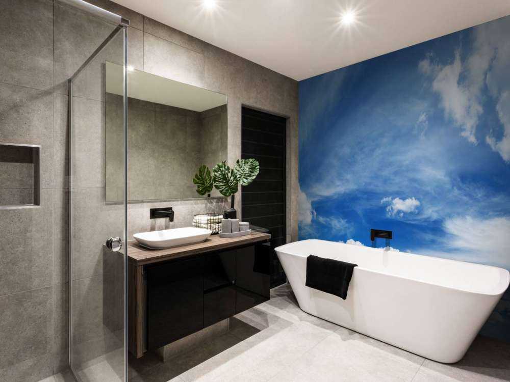 Blue sky with clouds