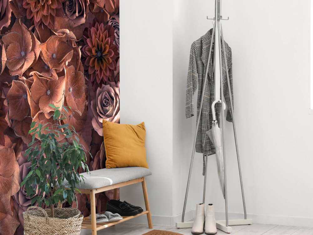 Hydrangeas, roses and dahlias