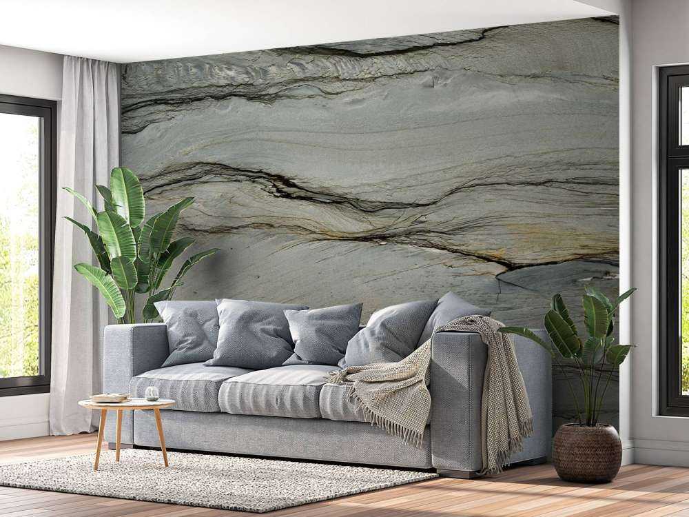 Layered marble