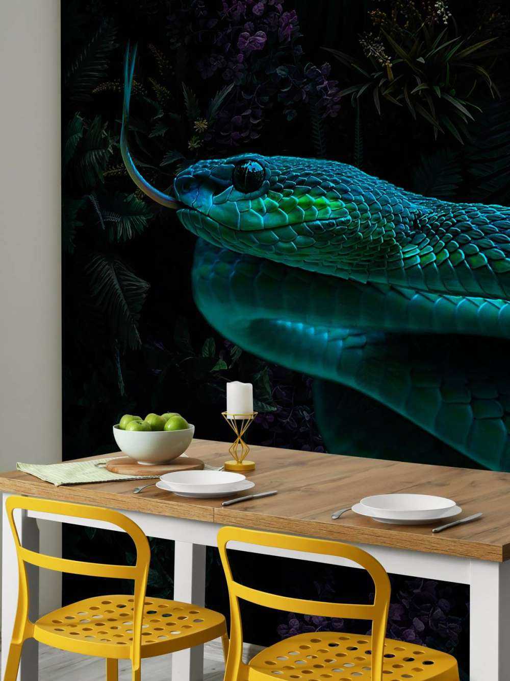 Jungle Snake Portrait