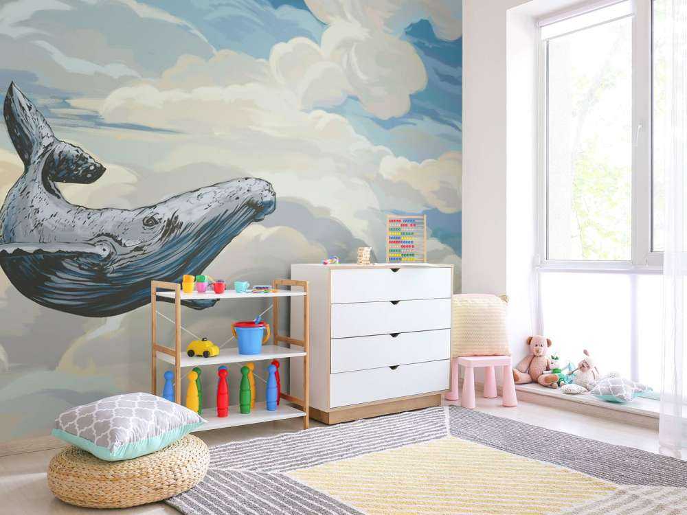 Whale through the clouds