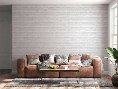 White brick wall