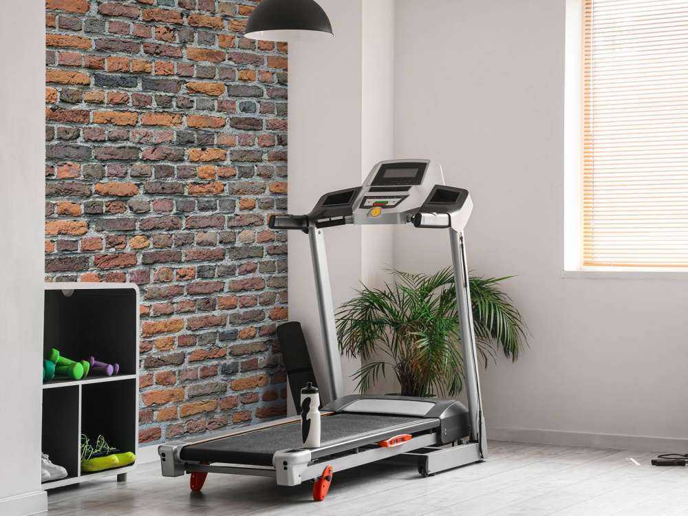 Restored old brick wall