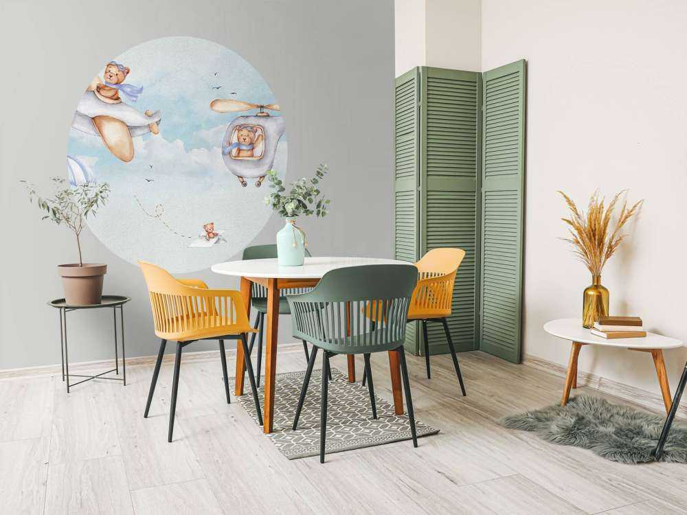 Bears in the sky blue