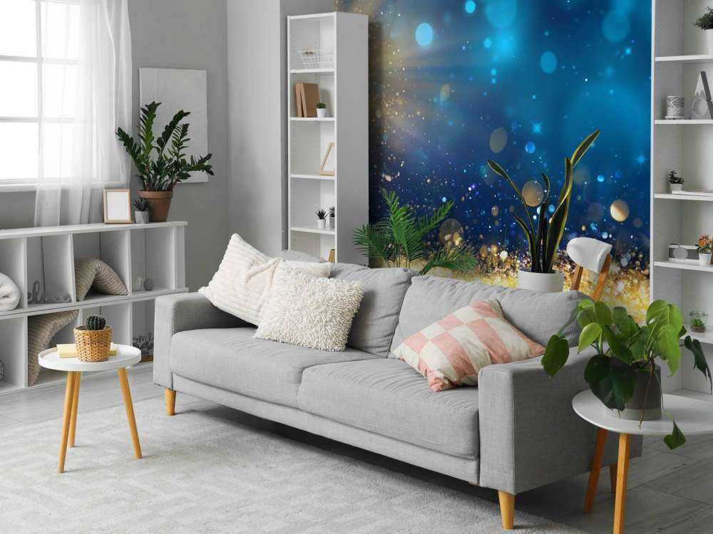 Star in shimmering night