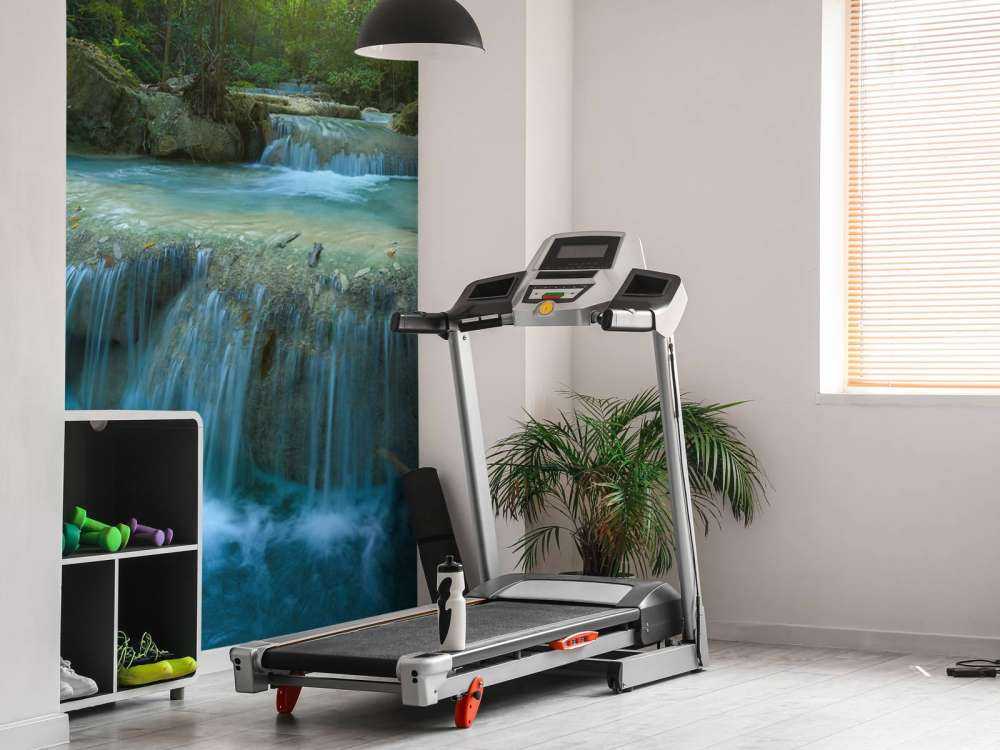 Beautiful deep waterfall