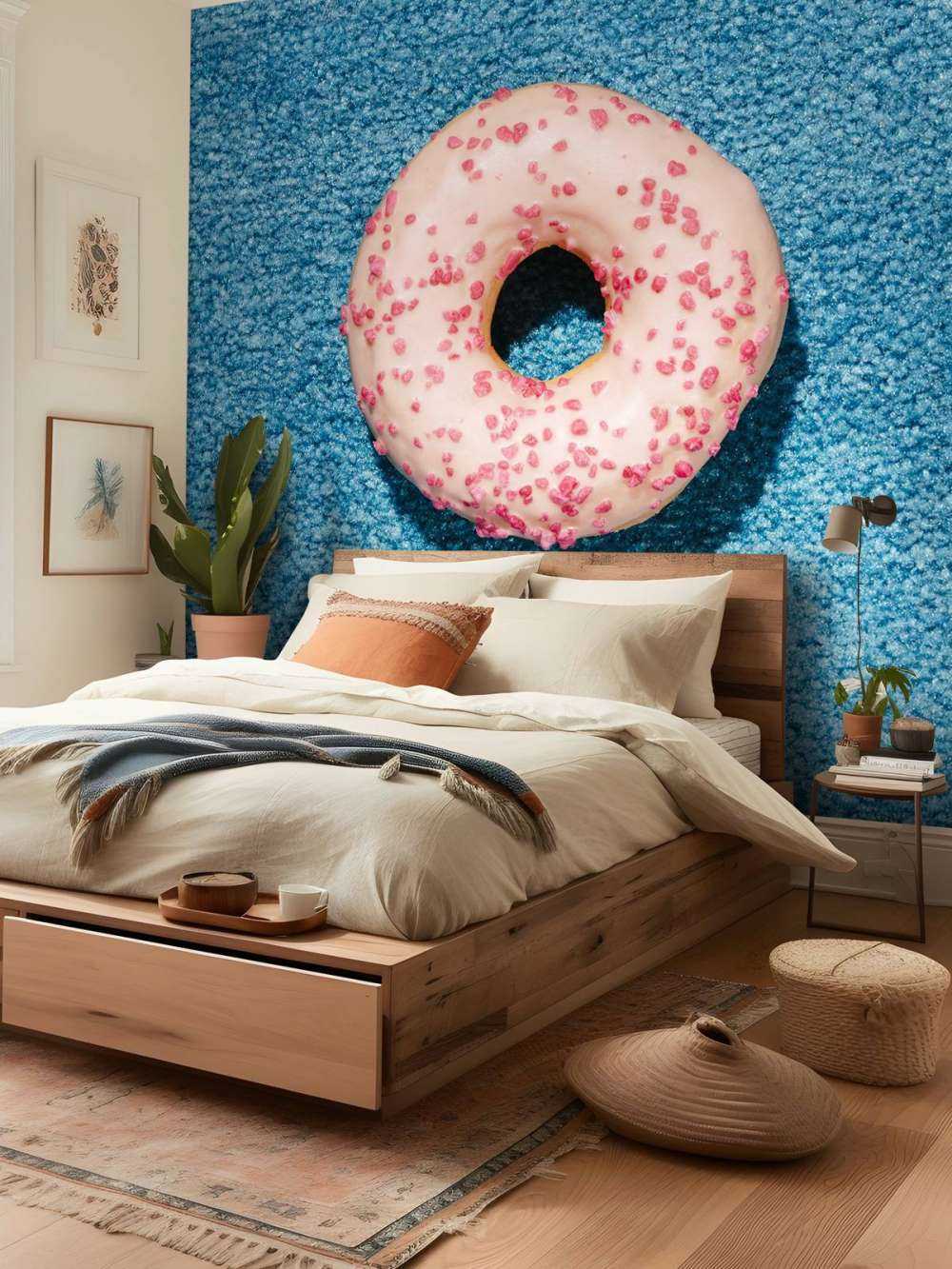 Blue Doughnut
