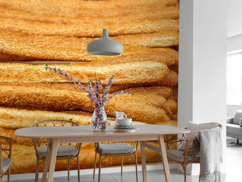 Sesame breads