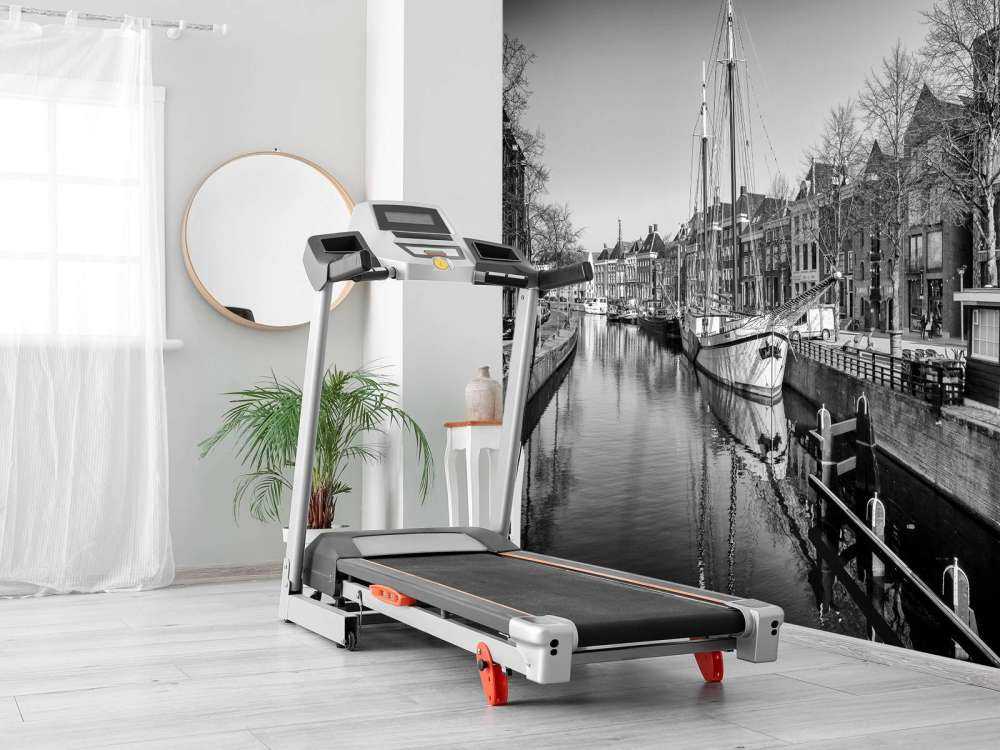 Historical ship located in the river A in Groningen In black and white 