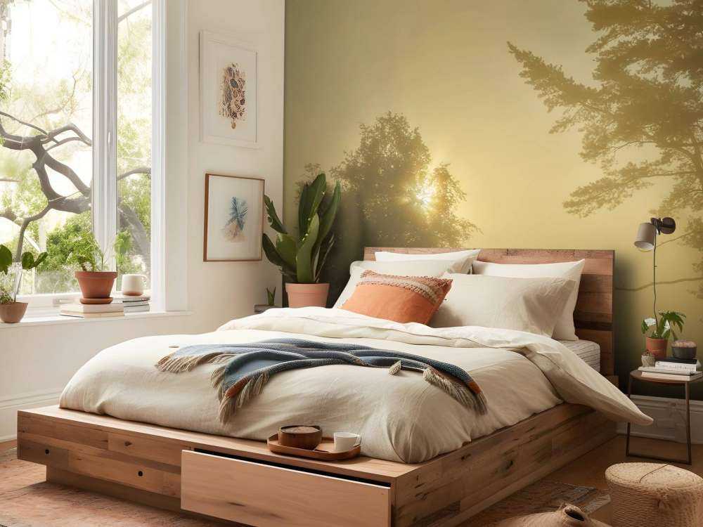 Zonsopkomst in de mist