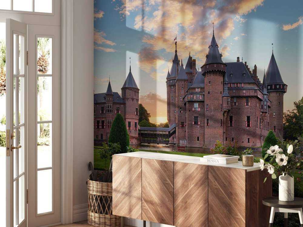 Kasteel de Haar, achtertuin