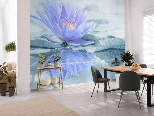 Flower reflection