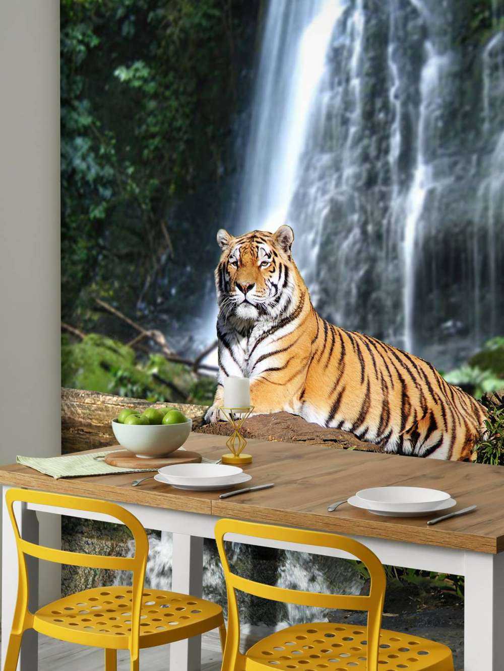 Tiger in the jungle