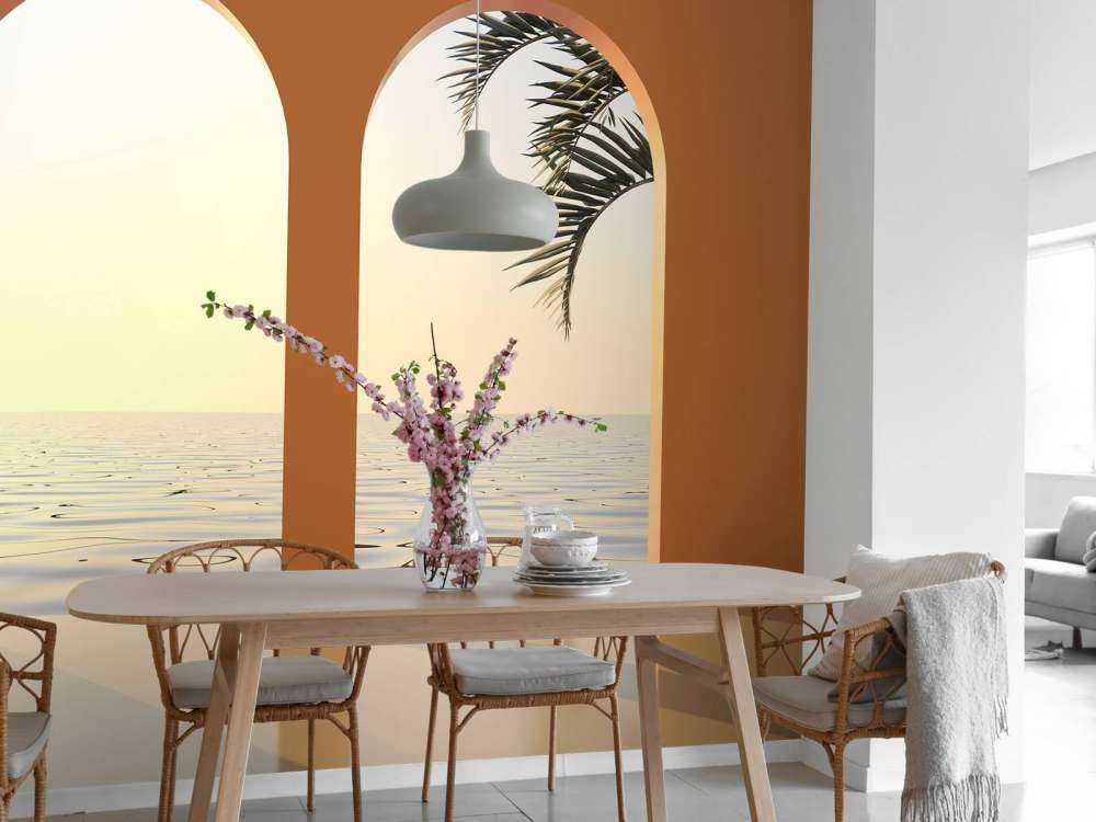 Doorkijk op het water